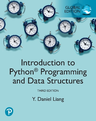 Book cover for Introduction to Python Programming and Data Structures, Global Edition