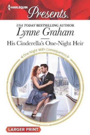 Cover of His Cinderella's One-Night Heir