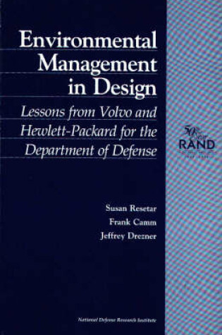 Cover of Environmental Management in Design
