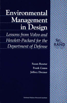 Book cover for Environmental Management in Design