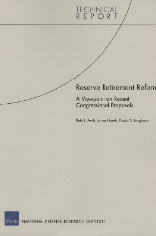 Cover of Reserve Retirement Reform