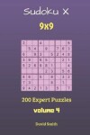 Book cover for Sudoku X - 200 Expert Puzzles Vol.4