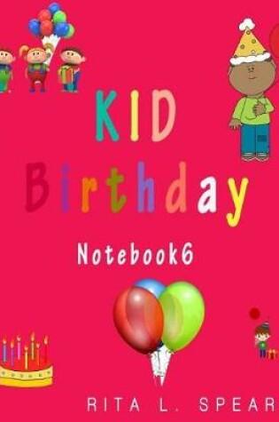 Cover of Kid Birthday Notebook7