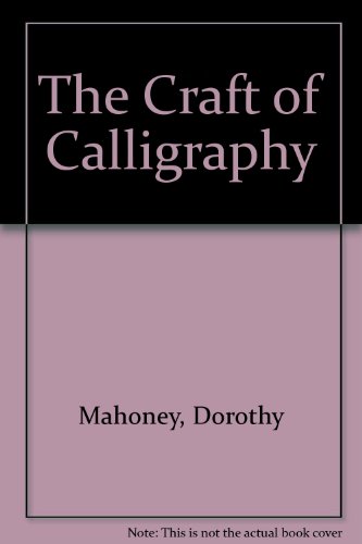 Book cover for The Craft of Calligraphy