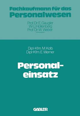 Book cover for Personaleinsatz