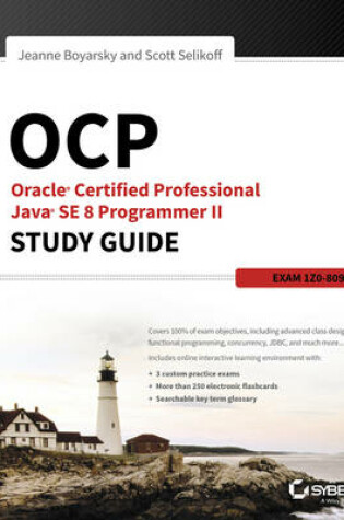 Cover of OCP: Oracle Certified Professional Java SE 8 Programmer II Study Guide