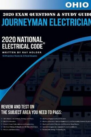 Cover of Ohio 2020 Journeyman Electrician Exam Questions and Study Guide