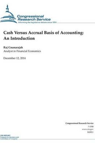 Cover of Cash Versus Accrual Basis of Accounting