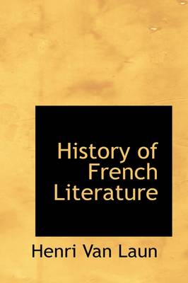 Book cover for History of French Literature