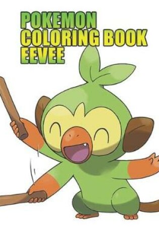 Cover of pokemon coloring book eevee