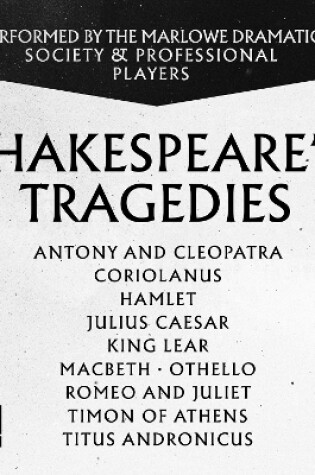 Cover of Shakespeare: The Tragedies