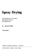 Book cover for Masters: Spray *Drying 2ed*