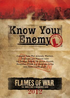 Book cover for Know Your Enemy