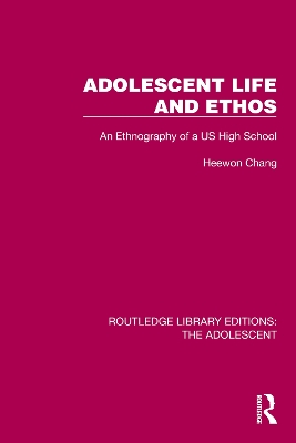 Cover of Adolescent Life and Ethos