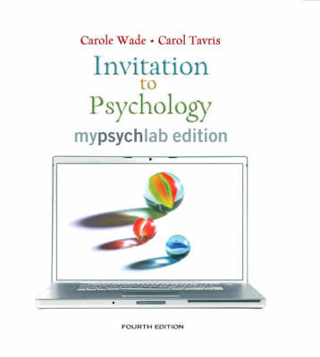 Book cover for Invitation to Psychology, MyLab Edition