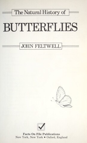 Book cover for The Natural History of Butterflies