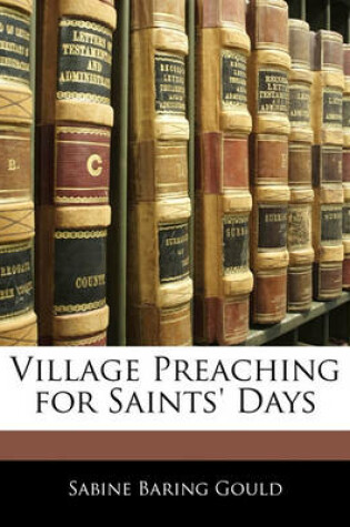 Cover of Village Preaching for Saints' Days