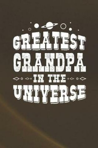 Cover of Greatest Grandpa In The Universe