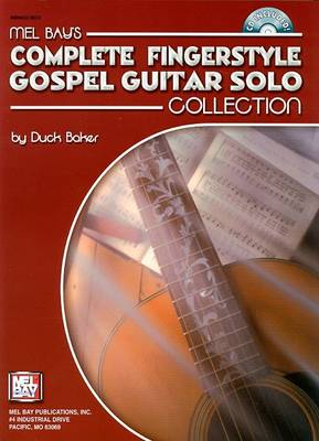 Book cover for Complete Fingerstyle Gospel Guitar Solo Collection