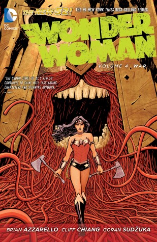 Book cover for Wonder Woman Vol. 4: War (The New 52)