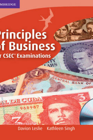 Cover of Principles of Business for CSEC Examinations Coursebook with CD-ROM