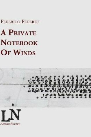 Cover of A private notebook of winds