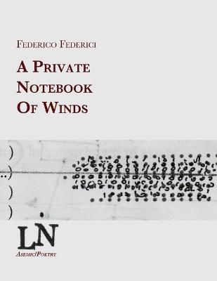 Cover of A private notebook of winds