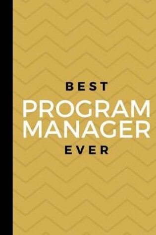 Cover of Best Program Manager Ever