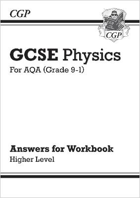 Book cover for GCSE Physics: AQA Answers (for Workbook) - Higher