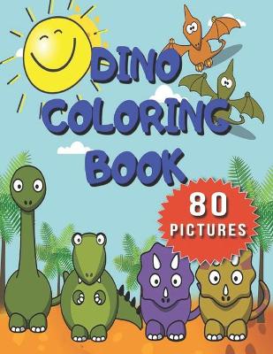 Book cover for Dino Coloring Book