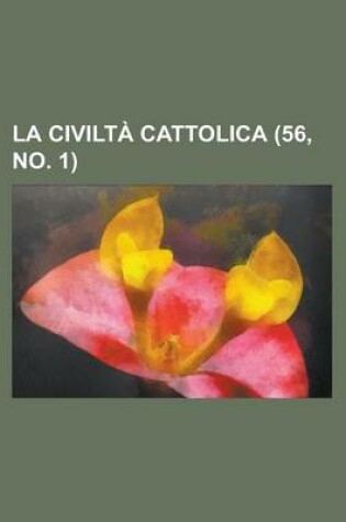 Cover of La Civilta Cattolica (56, No. 1 )