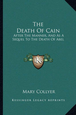 Cover of The Death of Cain