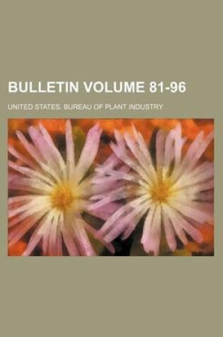 Cover of Bulletin Volume 81-96