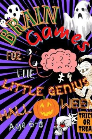 Cover of Brain Games For The Little Genius - Halloween