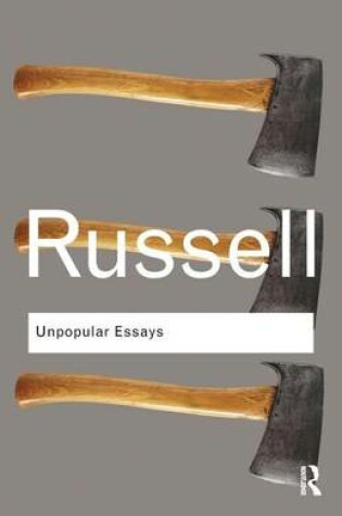 Cover of Unpopular Essays. Routledge Classics.