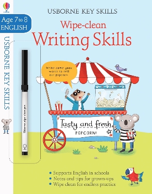 Cover of Wipe-clean Writing Skills 7-8