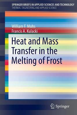 Book cover for Heat and Mass Transfer in the Melting of Frost