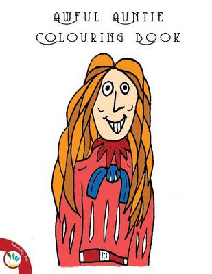 Book cover for Awful Auntie Colouring Book