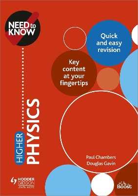 Book cover for Need to Know: Higher Physics