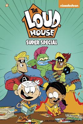 Book cover for The Loud House Super Special