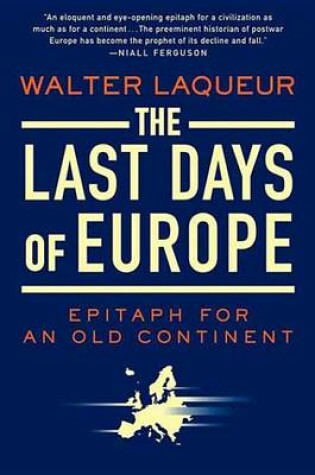 Cover of The Last Days of Europe