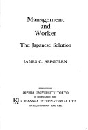 Book cover for Management and Worker