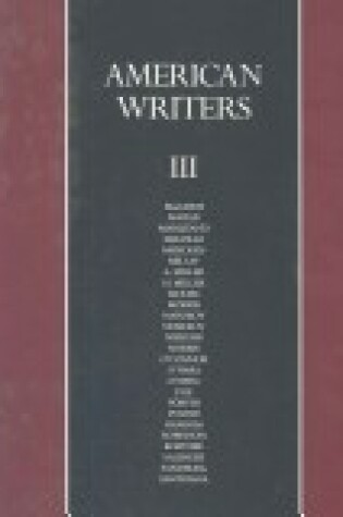 Cover of American Writer