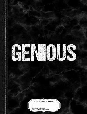 Book cover for Genious Genius Misspelling Composition Notebook