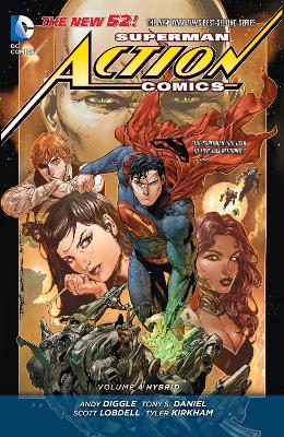 Book cover for Superman - Action Comics Vol. 4 Hybrid (The New 52)