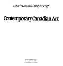 Book cover for Contemporary Canadian Art