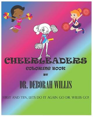 Book cover for Cheerleaders Coloring Book