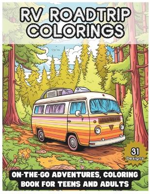 Book cover for RV RoadTrip Colorings