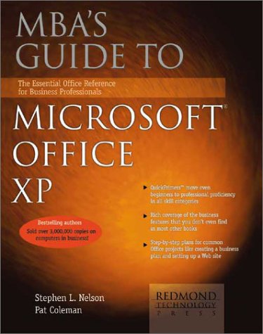 Book cover for MBA's Guide to Microsoft Offic