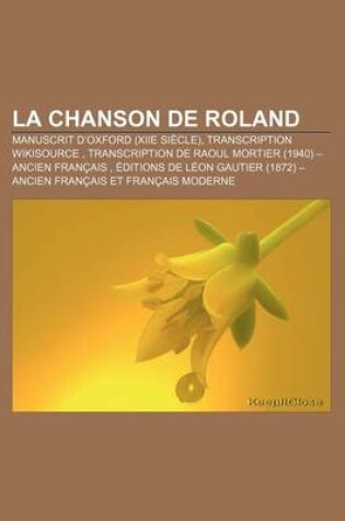 Cover of La Chanson de Roland
